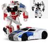 Haizhixing New Robot Car Transformation Toys Anime Devastator Action Figure Aircraft Motorcycle Model Kids Gift KO A103 5 in 1 Poseable Articulated