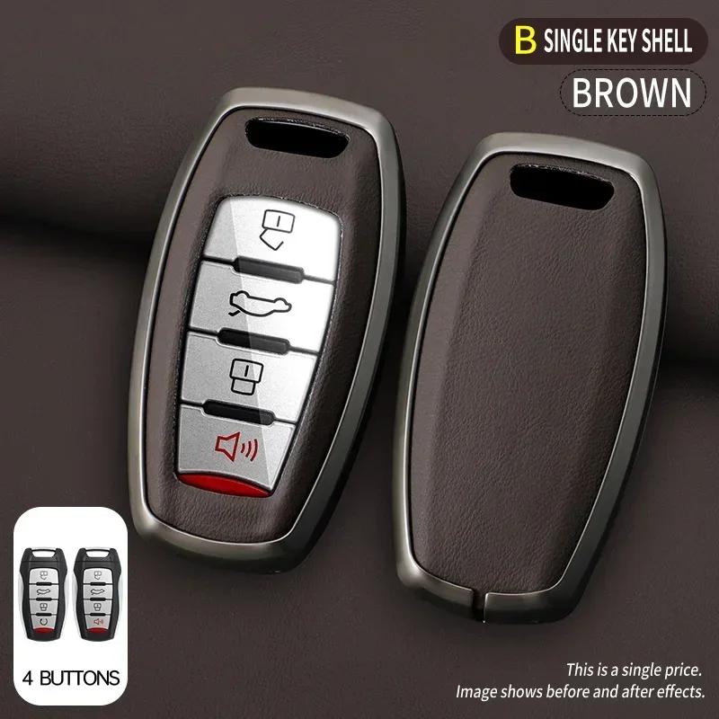 

Styling Mouldings Car Zinc Alloy Leather Key Cases Holder Cover For Great Wall Haval Hover H6 H7 H8 H9 F5 F7 H2S C50 Hoist Inter