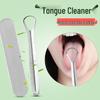 Stainless Steel Tongue Scraper & Coating Cleaner for Fresh Breath