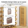 Portable Folding Shoe Rack, Required Space Saving Shoe Shelf for Dormitory Apartment Rental, Multi-Tier Shoe Organizer Storage