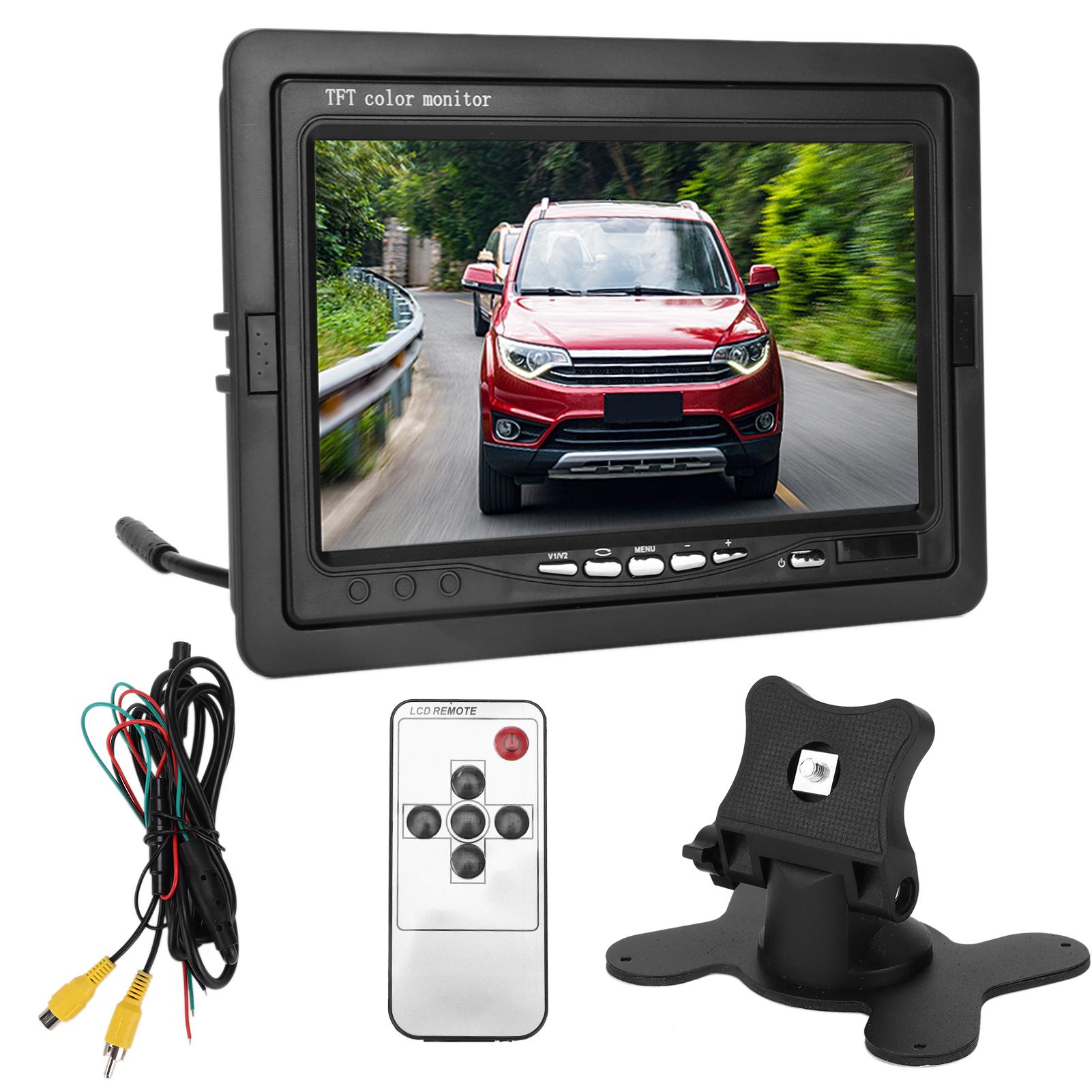 

7in Rear View Monitor TFT LCD Digital Screen Car Backup Reversing Parking System