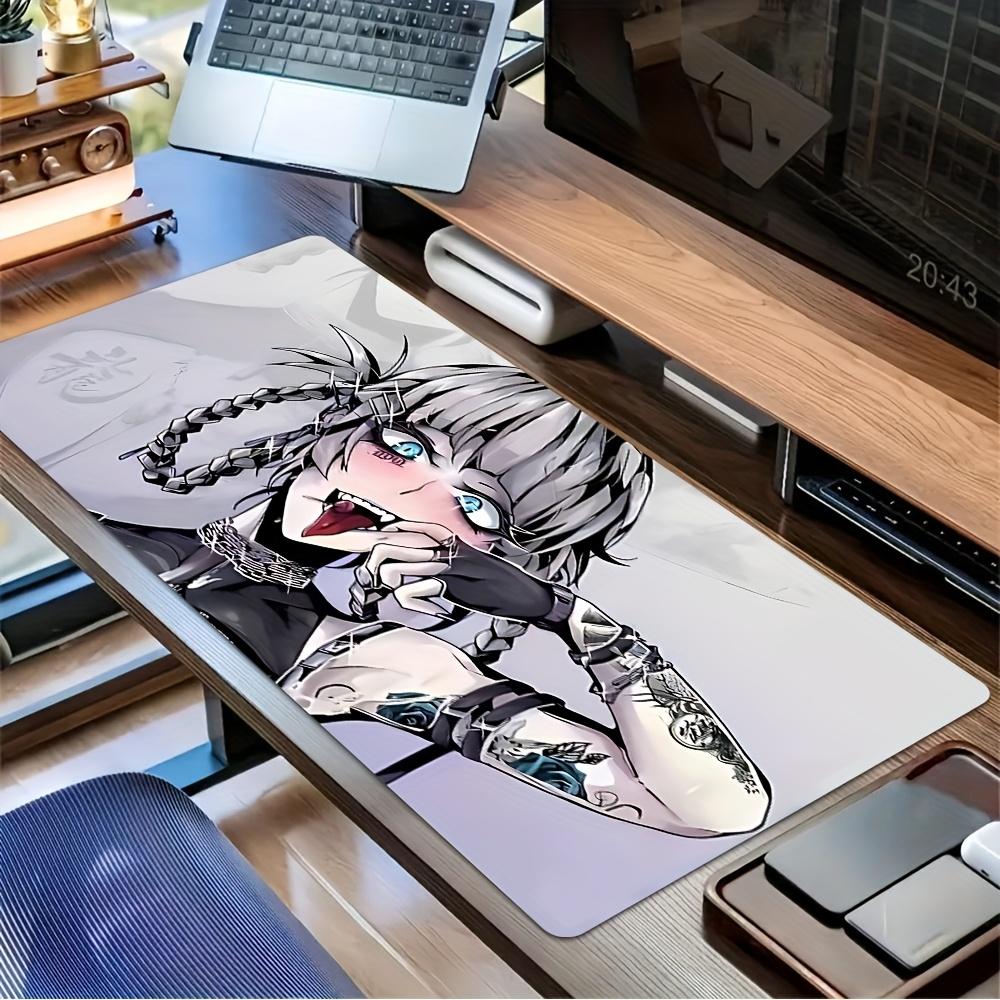 Gaming Mouse Pad NonSlip Rubber Base Washable NonSlip Desk Mat 400x800x2mm