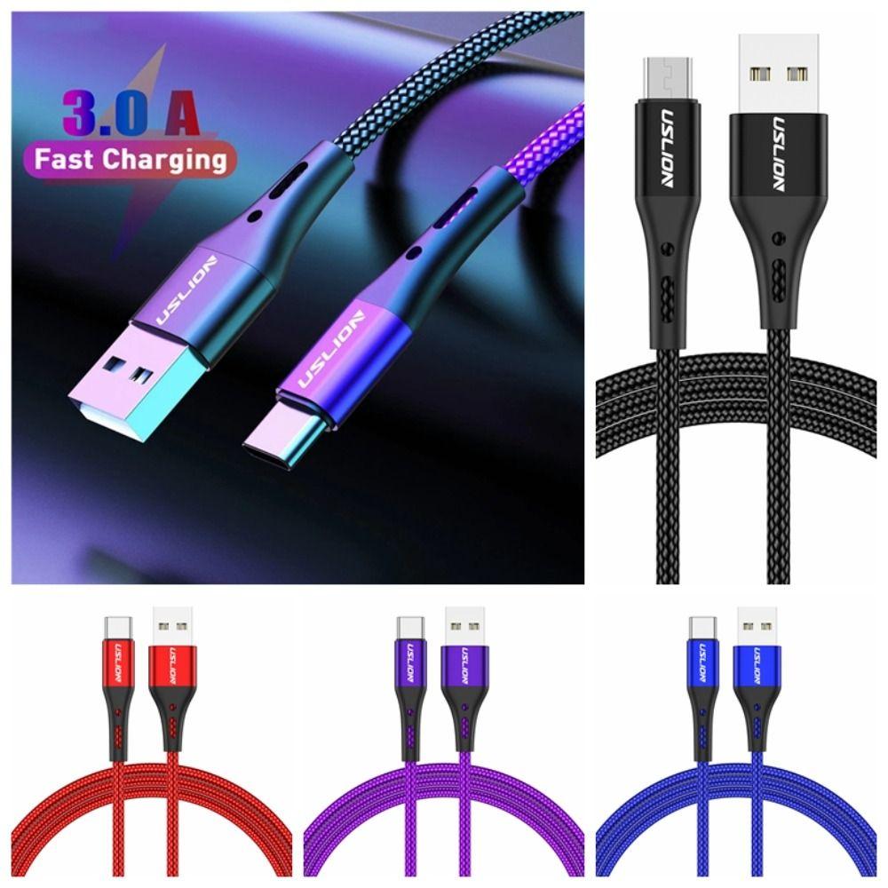 

Кабель Micro USB для быстрой зарядки Кабель для передачи данных Провод для быстрой зарядки Кабель USB Type C Зарядка телефона