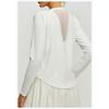 Loose Fit Long Sleeve Breathable Yoga Top For Women Workout Running