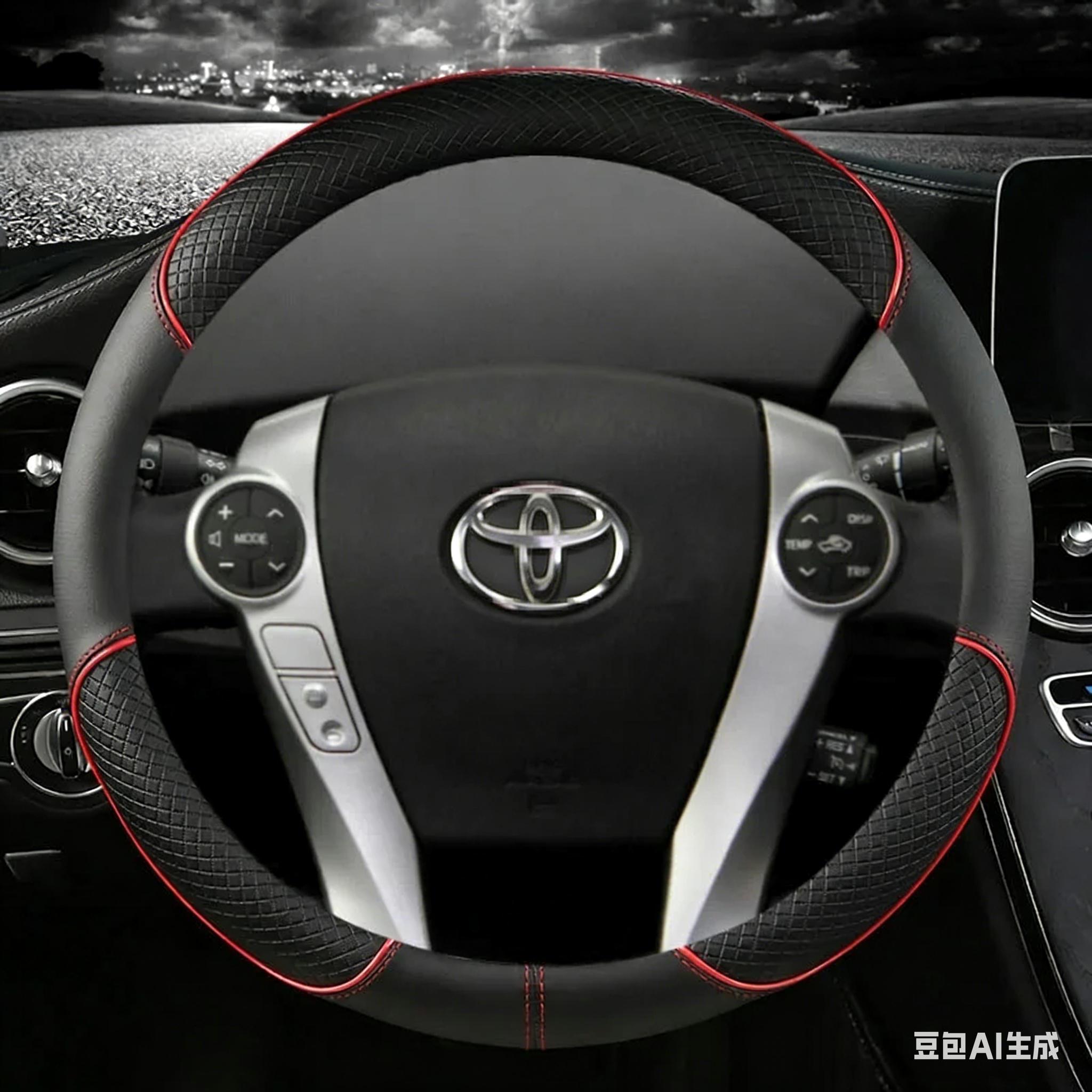 

Car Steering Wheel Cover For Toyota Prius C Plus Plug-in Prime XW10 XW20 XW30 XW50 2001~2022 Auto Accessories