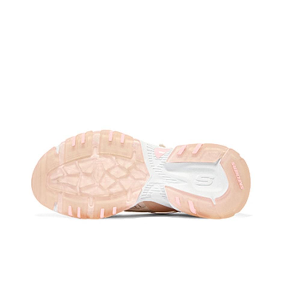 Skechers Stamina V2 Mech Shoes Second Generation Shock Absorbing Low-Top Women Sneakers Peach 896116-NTPK