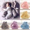 Baby Plush Soft Long Nose Elephant Sleep Pillow Kids Lumbar Cushion Toys Gifts