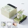 Desk Calendar,2024 Calendar Memo Pad,Creative Desk Calendar Diy Notes Notepad,3D Art Calendar Paper Carving Gift House Sculpture