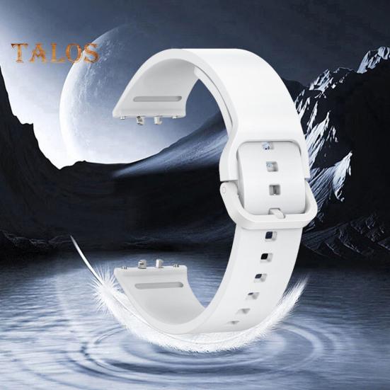 Silicone Watch Strap Adjustable Watchband Waterproof High Elastic Friendly to Skin Sweat-proof Smart Watch Wristband for SamsungGalaxy Fit3