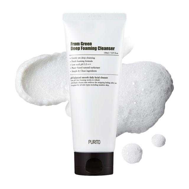 Purito SEOUL - From Green Deep Foaming Cleanser New Version: 150ml