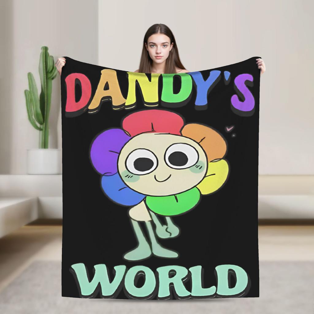 Dandy's World Soft Warm Blanket Goob  Children Plush Throw Blanket Street Trend Living Room Flannel Bedspread Sofa Bed Cover