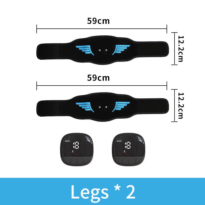 EMS Abdominal Muscle Metal Sheet Belt - Fitness & Fat Burning Exercise Device