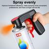 1 Pcs Plastic Portable Spray Paint Handle, Universal Reusable Car Color Changing Film Pasting Self Spraying Hand Spray Gun