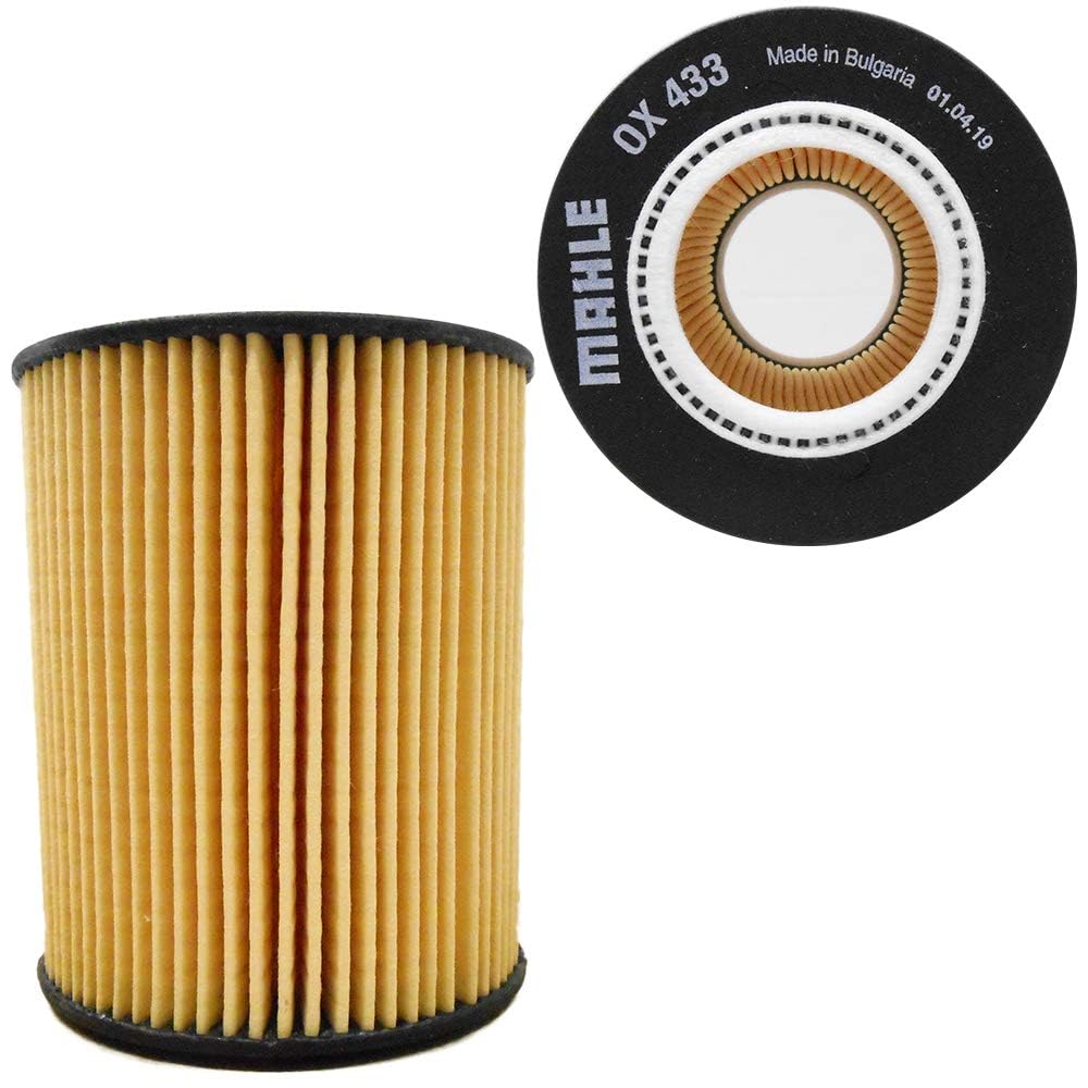 [Set of 2] MAHLE Filter Element Volvo S60 S80 V60 V70 XC60