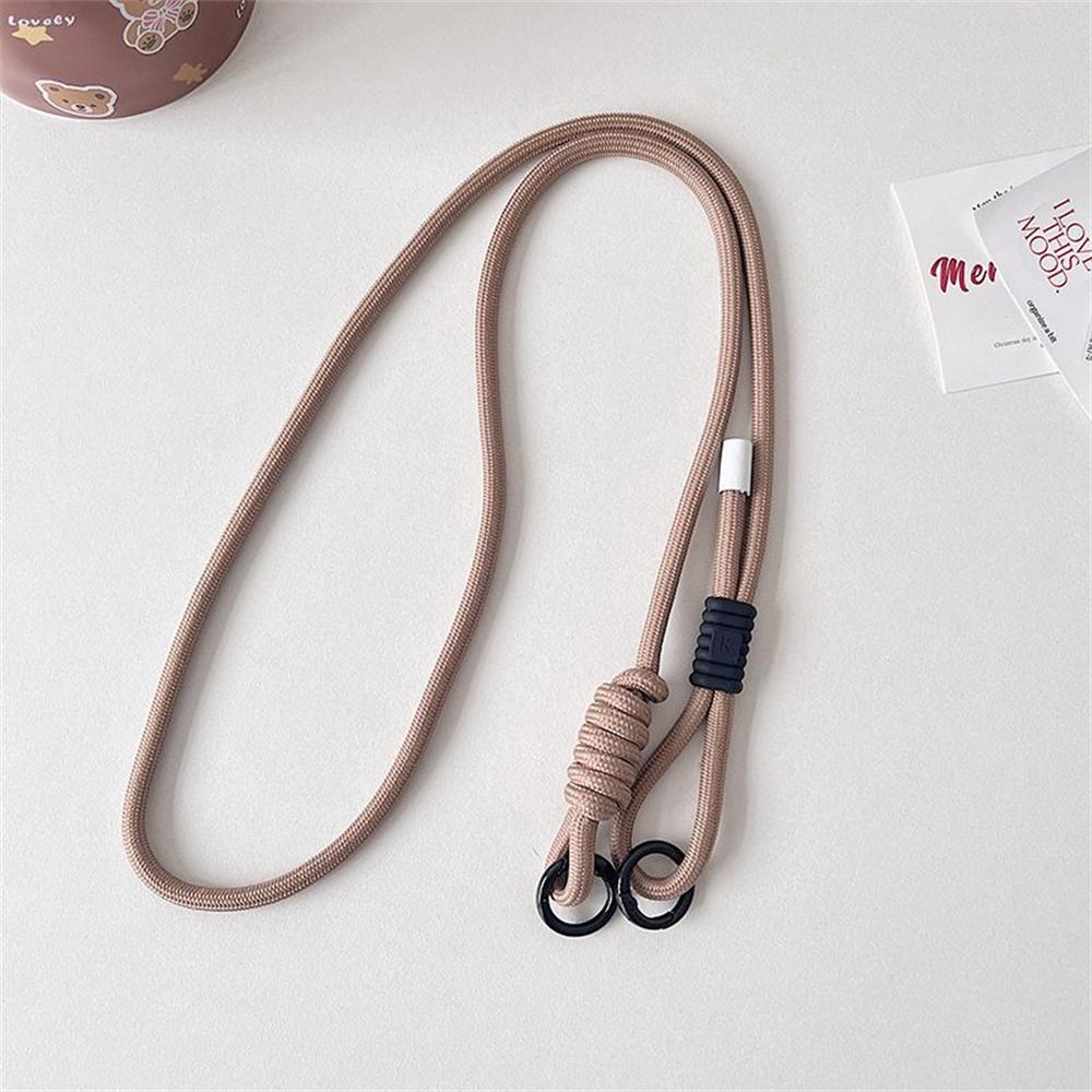 Adjustable Coloful Crossbody Lanyard Shoulder Straps Keychain Key Ring Braided Rope Gifts For Women Men Mobile Phone Accessorie