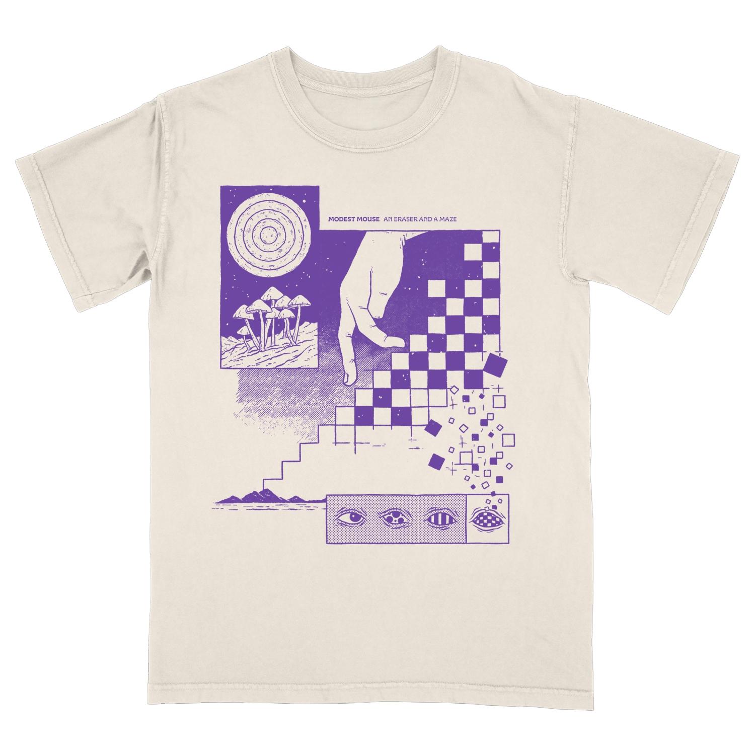 

Modest Mouse Album An Eraser and a Maze Graphic Merch 2026 T shirt 100Cotton Unisex Unisexs Womens TShirt Y2k Oversized Tee S