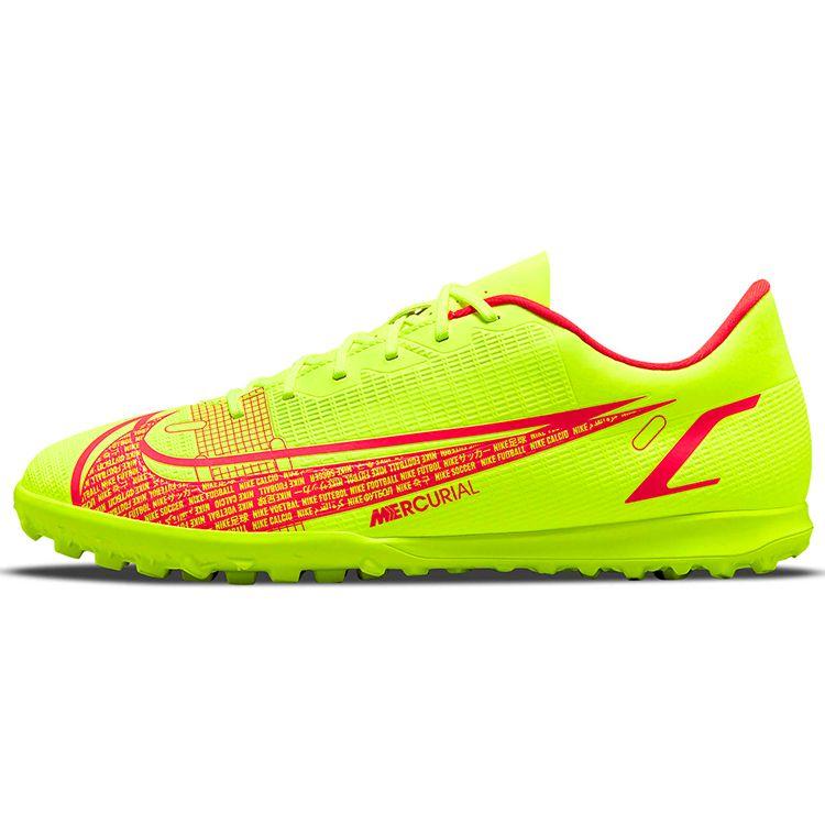Nike Mercurial Vapor 14 Club TF Soccer Shoes Unisex Soccer Shoes Fluorescent-Yellow CV0985-760