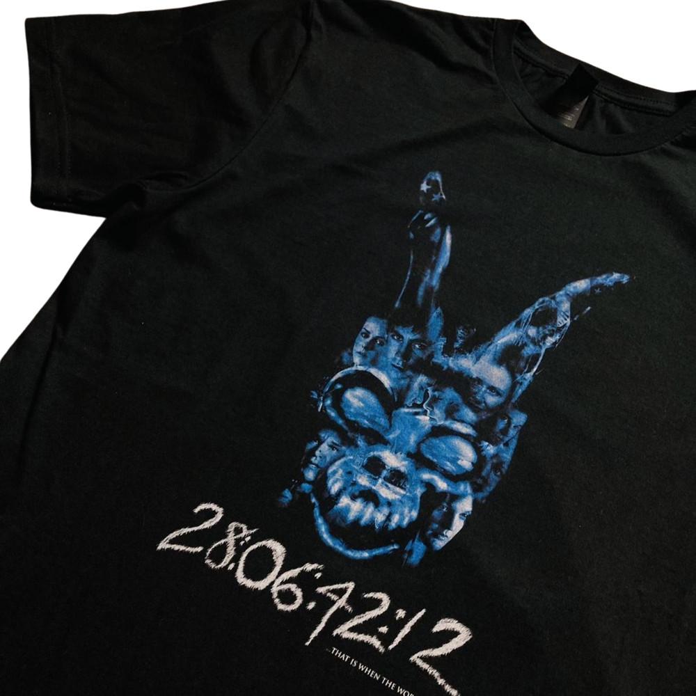 DONNIE DARKO 28. 06. 42. 12. That's When the World Will End MOVIE UNISEX TSHIRT