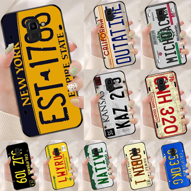 License Plate Number For Samsung Galaxy M14 M34 M54 M20 M06 M16 M12 M13 M15 M35 M55 M33 M53 M21 M31 M32 M52 Case