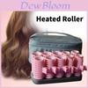 Premium Electronic Curling Rollers Set Of 10 For Effortless Heatless Curls And Styling