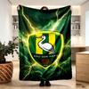 ADO Den Haag Print Blanket - Soft & Comfortable, for Bedroom, Travel, Sofa, Home Decoration - Birthday Christmas Gift for Friend