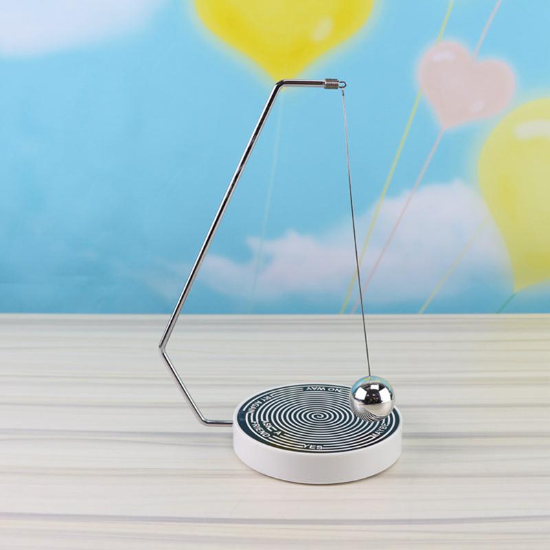 Fun Lucky Decision Ball - Creative Prediction & Truth or Dare Desk Ornament