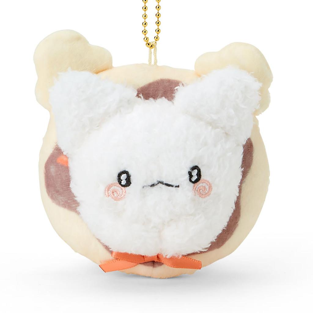 Sanrio Mascot Holder Donut Hanamaru Ghost x 10cm x Polyester Item 690872 - (Always Together!) - - Approx. 10.5cm (depth) (depth) 10.5cm (height) - -
