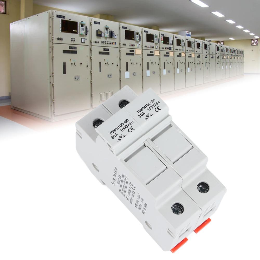 1000VDC 1000VDC DC Circuit Breaker with 2 Fuse 2 Fuse Circuit Breaker  Power Distribution