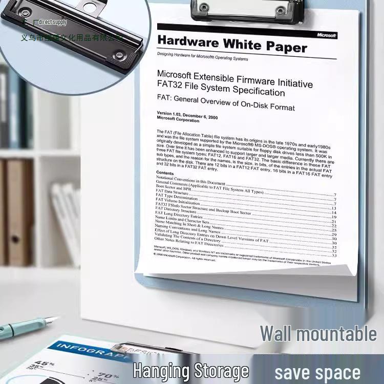 Exam Writing Board: A4 Clipboard Pad for School Tests