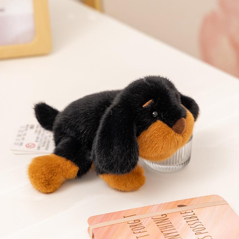 18cm Cartoon liegende Tiere Plüschtier gefülltes Zootier Roter Panda Schuppentier Hunde Katzen Faultier kleines Plüschtier beruhigendes Geschenk 18cm