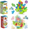 Stacking Game Dinosaur Building Blocks Party Game Toy Stacked High Tetris Block Desktop Balance Block Stacked Puzzle Board Game