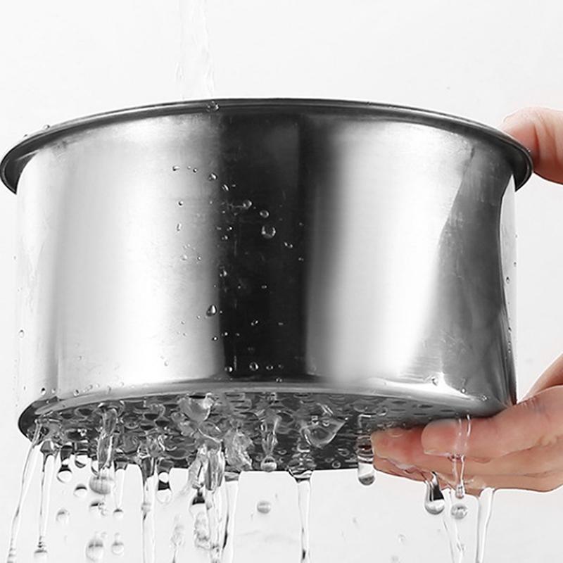 1 Pcs Swan Sink Strainer Basket Stainless Steel Corner Sink Strainer Kitchen Sink Drain Basket For Kitchen Sink