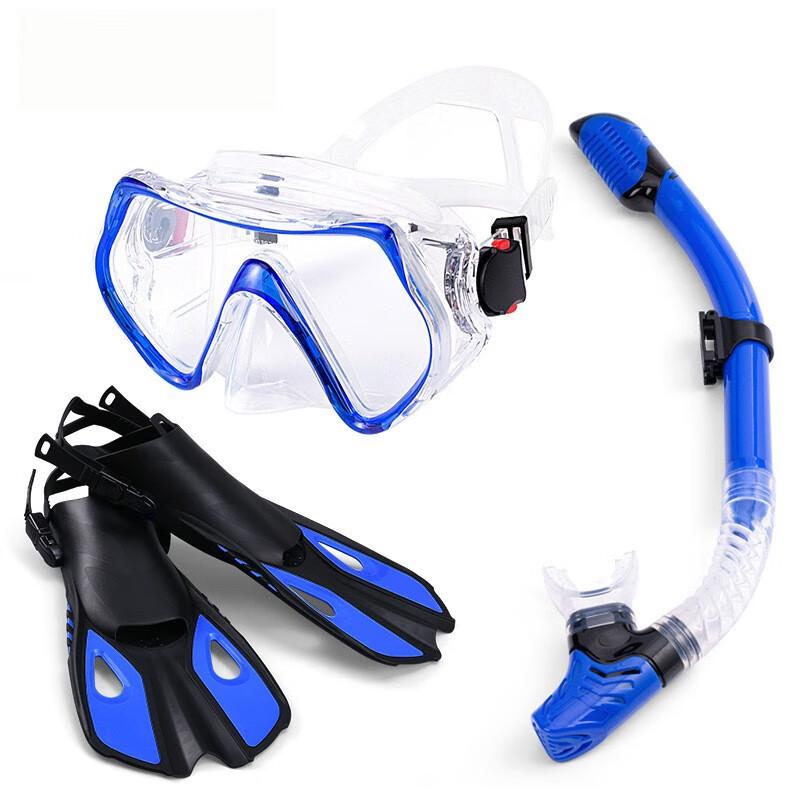 Snorkeling Set with Mask, Snorkel, and Fins