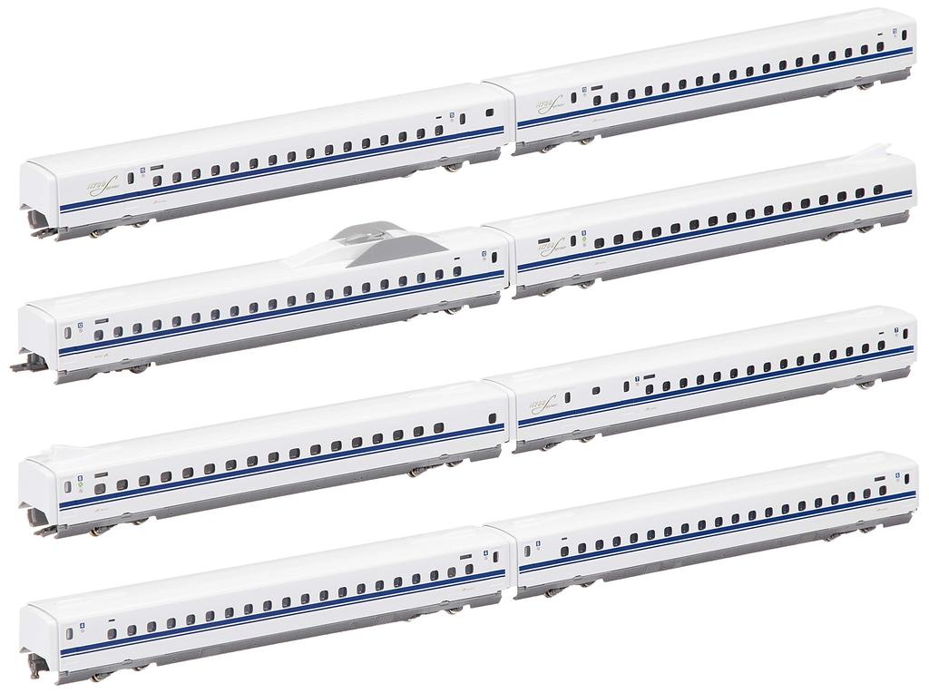 TOMIX N Gauge N700 9000 Series N700S Confirmation Test Car Additional Set 8 Cars 98671 Railway Model Train