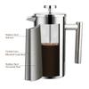 High Quality Double - Wall Insulated 1000ml Coffee Tea Maker Pot French Press Espresso Coffee Machine