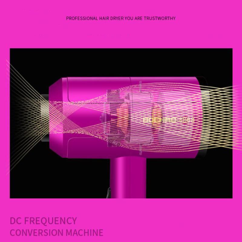 1200W Luxury Hair Dryer Set Blu-ray Negative Ion Hair Care Hot/cold Hair Dryer Barber Equipment for Home