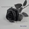 Black Gold Silk Rose Decoration - Single Stem, Hot Selling, Bar Decor