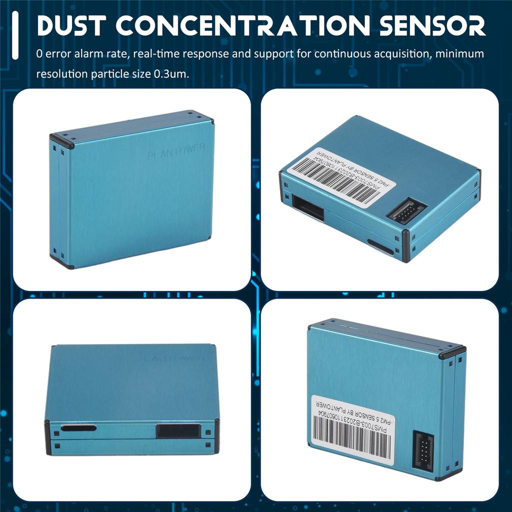 AA58 PM2.5 Staubsensor PMS7003 / G7 Dünne Form Digitaler PM2.5 Sensor (Inkl. Transferboard + Kabel)
