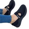 New women's shoes spring and summer single shoes round head rocking sole rubber platform single shoes women