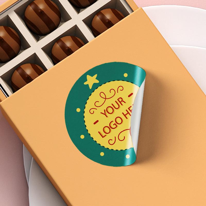 Personalized Stickers Custom Design Service-Upload Your Picturelogo For Event Decordurable Adhesive Labels For Gifts Parties