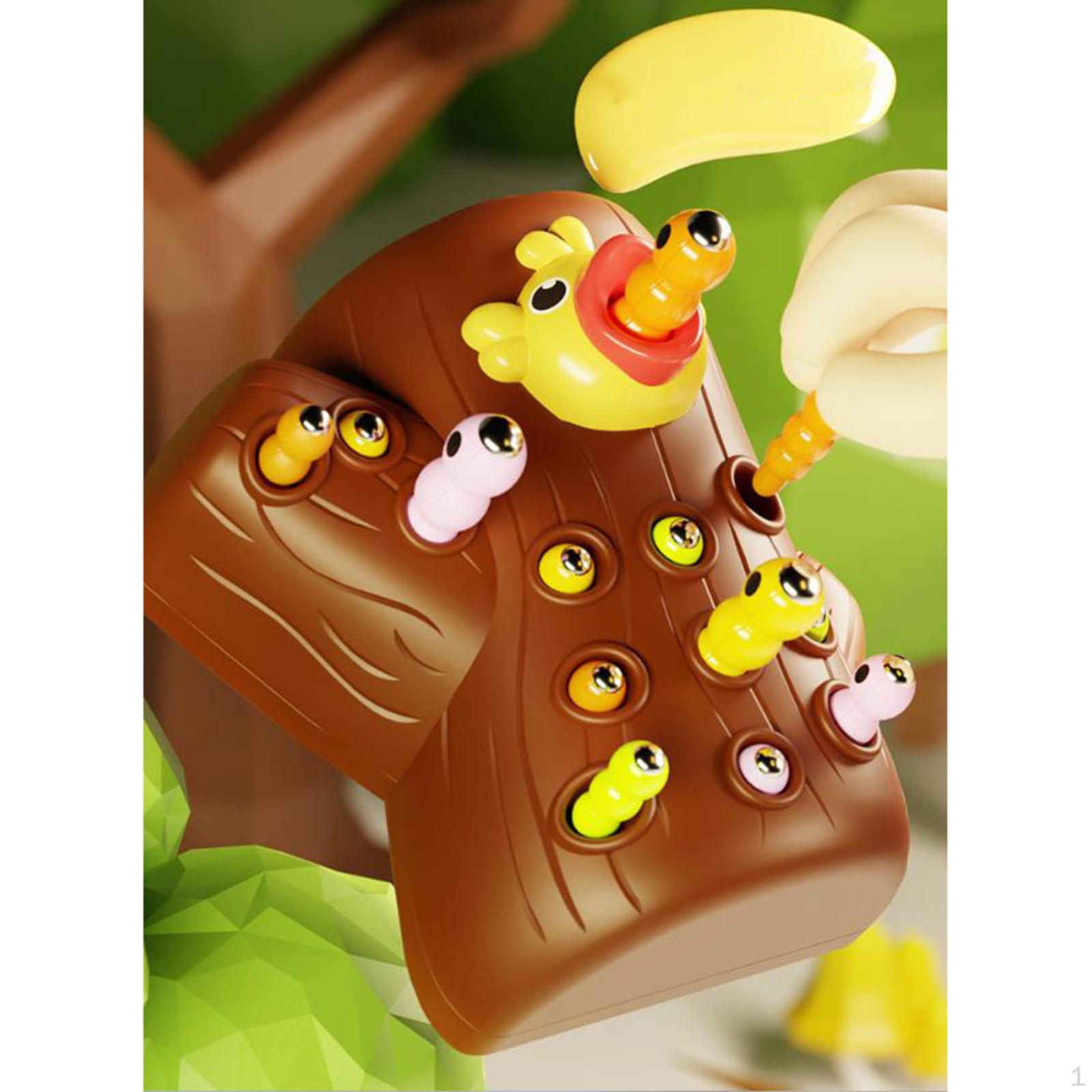 

Игра «Кормление птиц», прочный набор игрушек, практическое обучение Монтессори