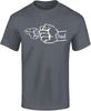 Custom Personalized Sketched Dad Fist Bump with Kids Names T-Shirt Vintage Beach Vacation Cott