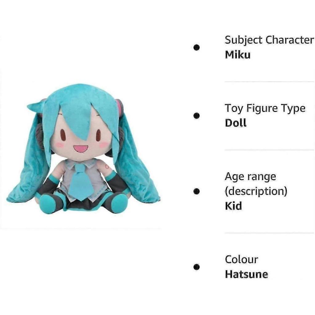 Serie di peluche di Hatsune Miku Peluche di Snow Hatsune Miku Riempito Peluche Morbido Bambola Carina e Morbida