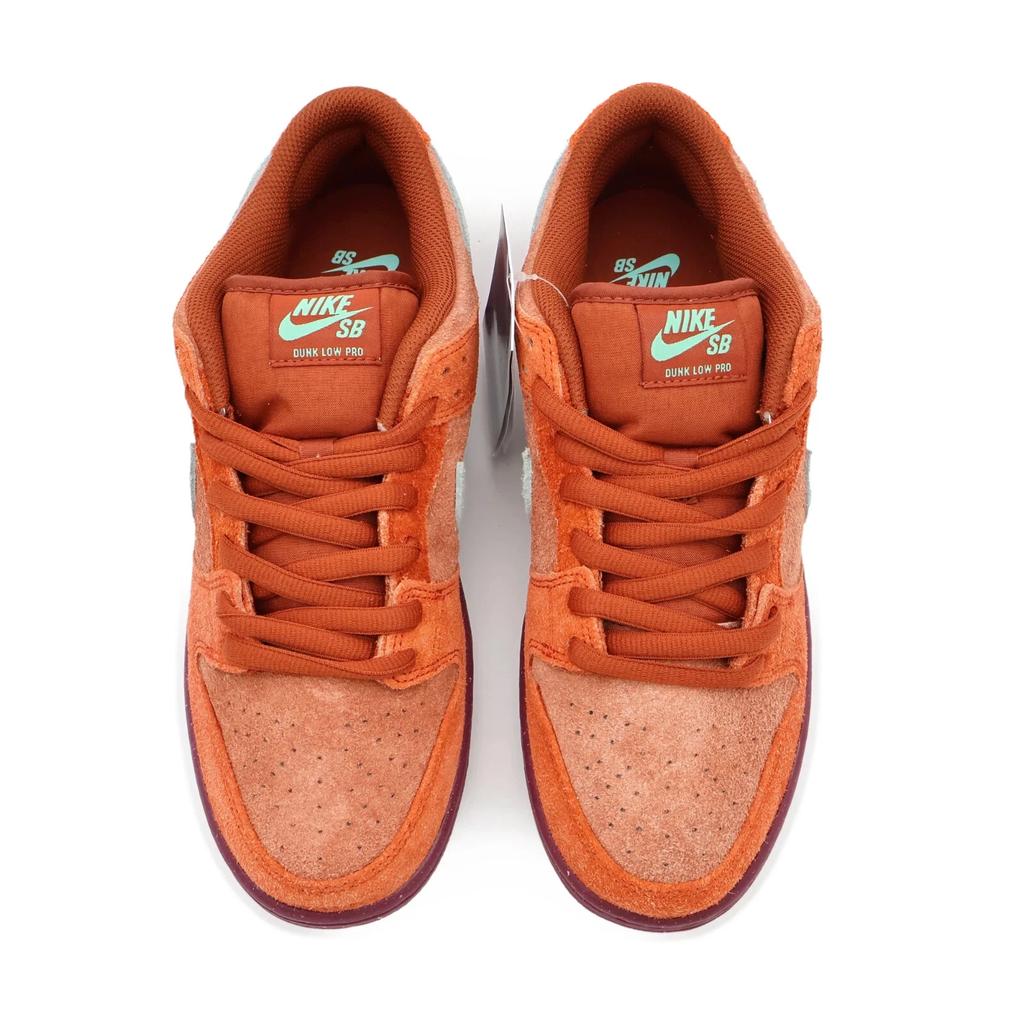 DV5429-601 Nike SB Dunk Low Mystic Red Rosewood Emerald Rise Rugged (Men's)