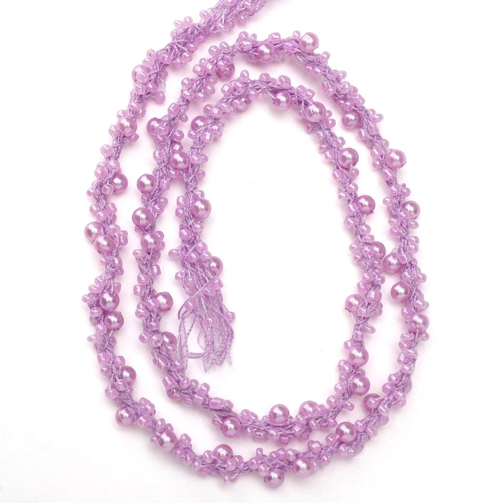 Rice Bead String Polyester Woven Tape For DIY Dresses Sewing Supplies