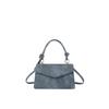 Korean Style Crossgrain Tote Bag for Women - Large Capacity Minimalist Shoulder Bag with Top Handle, Durable Commuter Work Bag