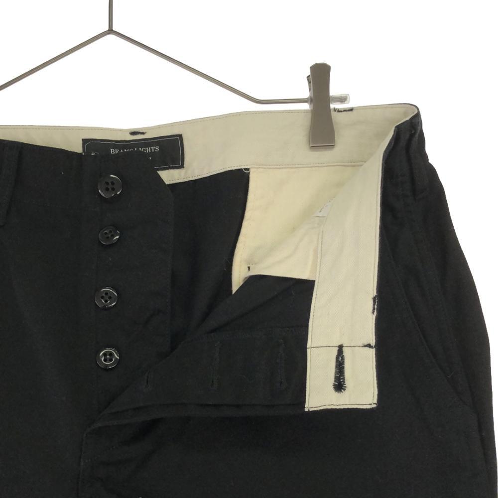 Unused BEAMS LIGHTS Made In Japan Cotton Pants L Tag Attached Button Fly Men's Used