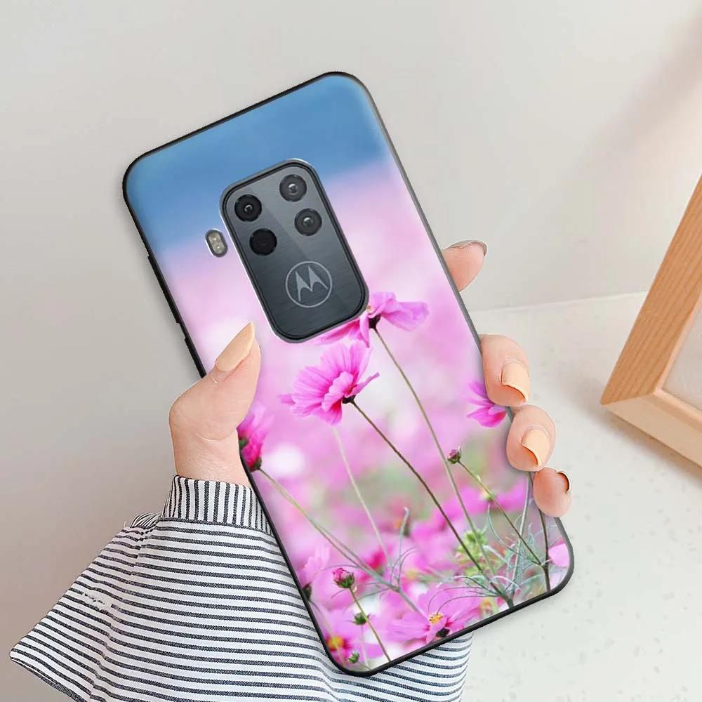 For Moto One Pro Case Moto One Zoom Matte Silicone For Motorola For Moto One Zoom Case Cover Fashion TPU Protective Back Cover