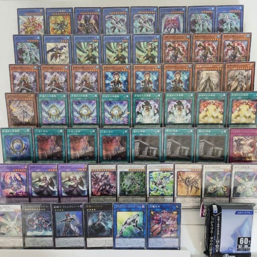 [Deck Sale] Nekroz Deck, Nekroz Deck, Pre-built Deck with Sleeves, Nekroz Divine Mirror, Nekroz of Metatron