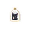 2 PCs 304 Stainless Steel Charms 18K Gold Plated Heart Printed Flower Cat Snail Tropical fish Pendants For DIY Necklace Making